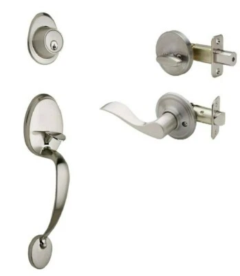 Copper Creek CZ2610 SS Braxton Lever Satin Stainless Steel