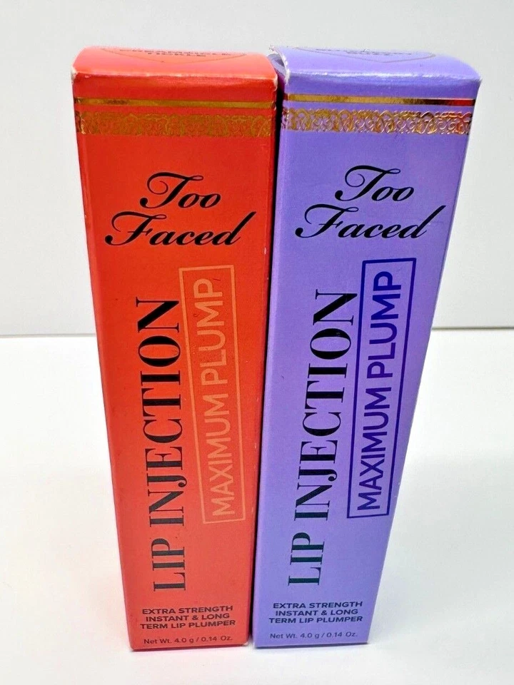 Too Faced Lip Injection Maximum PLUMP Extra STRENGTH *CHOOSE SHADE* FULLSIZE💜 - Image 1 of 1