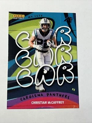 2022 Panini Instant My City /1860 In hand Christian McCaffrey - Image 1 of 2