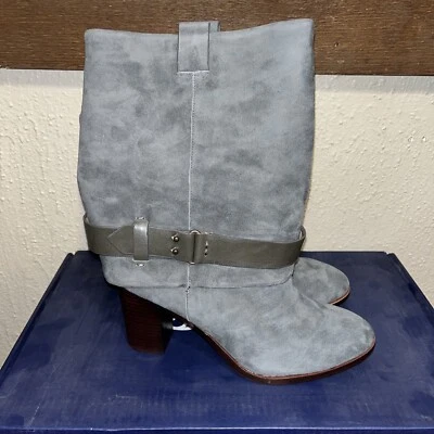 Splendid Women Boots Delora Size 10 M Gray Suede New In Box - Image 1 of 4