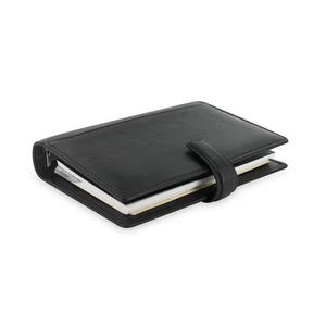 Filofax Personal Size Nappa Organiser Planner Diary Black Leather - 025134 #JP - Picture 1 of 6