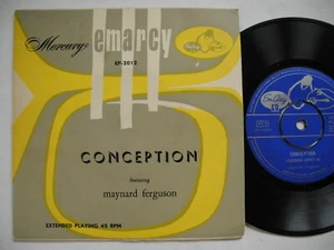 MAYNARD FERGUSON Conception - Somebody Loves Me EP 45 7" 1955 Denmark EX- - Picture 1 of 2