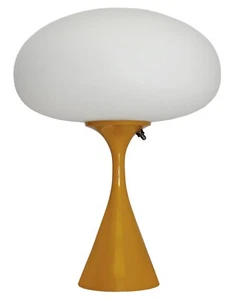 Mid Century Design Table Lamp by Designline in Mustard Yellow - Retro & Modern - Picture 1 of 6