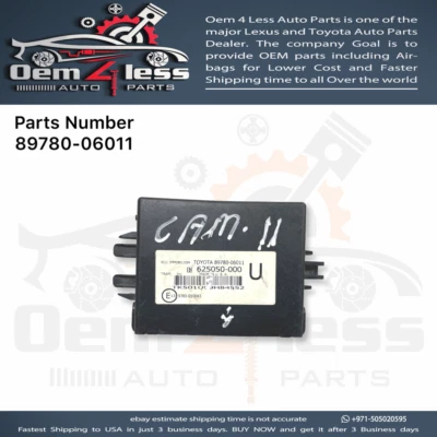 Módulo informático inmovilizador Toyota Camry 2007, 2008 a 2011 OEM 89780-06011 Foto 1 de 4