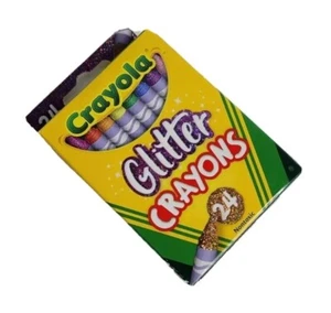 Crayola Glitter Matite 24 pezzi nuovi in scatola colori nuovi con etichette - Foto 1 di 13