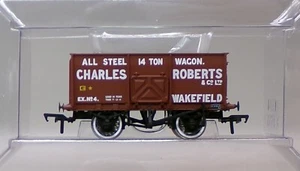 Vagón mineral Bachmann 37-425 16 toneladas pendiente lateral Charles Roberts en caja OO (st) - Imagen 1 de 2