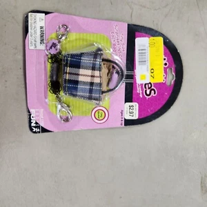 Tiny Totes PURSE , City Slicker Plaid Purse New Sealed C10 Basic Fun - Picture 1 of 2
