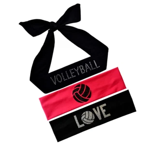 Set of 3 Volleyball Sport Headbands Gift Set by Funny Girl Designs - Picture 1 of 6
