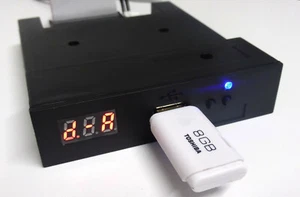 ATARI ST GOTEK Floppy USB Emulator . Blaue LED (schwarz) - Bild 1 von 3