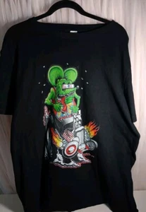 Mens 2xl Hot Rod RAT FINK Ed Roth Classic Car Tee T Shirt A Unique Creation - Picture 1 of 4