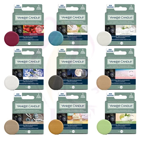 YANKEE CANDLE CAR POWERED FRAGRANCE DIFFUSER KIT REFILLS 🎆LAST UP TO 60 DAYS 🎆 - Image 1 of 1