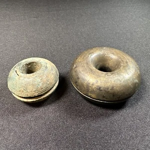Antique CHINESE RATTLE RINGS c. 1900 - Picture 1 of 11