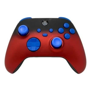Blue RaspBerry Fade x Custom Microsoft Xbox Series XS Controller - Picture 1 of 5