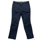 Galls Womens Cargo Pants Size 14 / 30 Blue High Rise Regular Straight Polyester