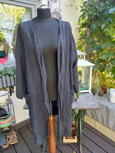 Poetry leichte Baumwolljacke Gr40 Dunkelgrau Top Zustand !!! - Bild 1 von 5