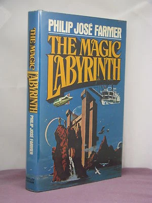 1st,2 signatures(author,artist), The Magic Labyrinth by Philip Jose Farmer(1980) - Image 1 of 4