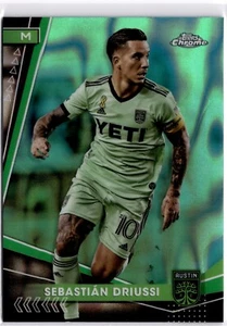 Sebastian Driussi 2024 Topps Chrome MLS Aqua Lava Refractor #194 Austin FC - Picture 1 of 2
