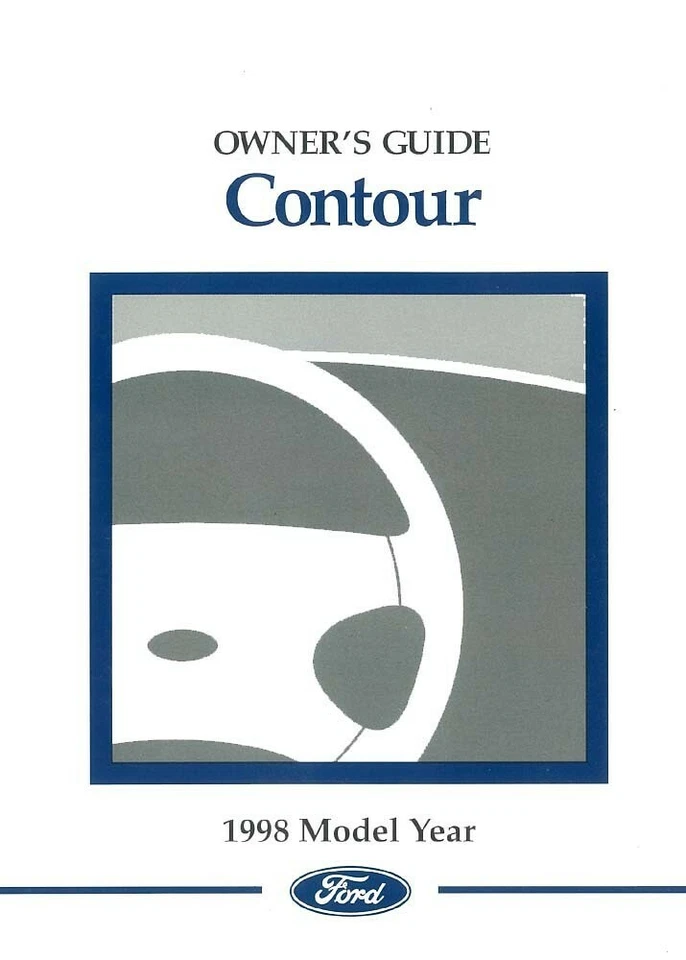 1998 年福特轮廓车主手册用户指南参考操作员书籍保险丝液体 — 第 1/1 张图片