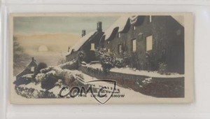 1926 Cavanders Camera Studies Tobacco Small The Laying Snow #7 0w6