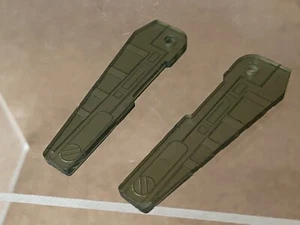 Transformers G1 1990 WHEELJACK wing panel set classic gold version hasbro takara - Picture 1 of 2