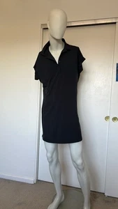 Abito donna Hi-Tec manica corta nero elasticizzato taglia large usato in ottime condizioni! - Foto 1 di 5