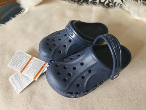 Crocs Unisex Niños Azul Niños Talla C12 Niño Sin Cordones - Nuevo con Etiquetas - Imagen 1 de 3