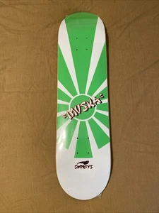Shorty's Chad Muska Green Rising Sun reissue Skateboard Deck kamikaze RARE LE - Picture 1 of 2