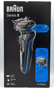BRAUN Series 5 Easy Clean | Afeitadora Hombre | Seca y Húmeda | Impermeable - Imagen 1 de 5