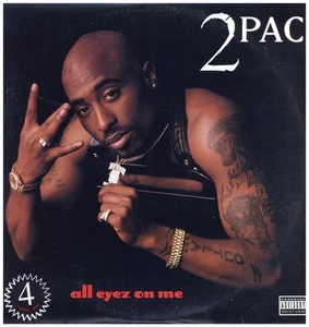 2Pac - All Eyez On Me '96 4xLP US 1ST ORG!VG/VG - Picture 1 of 6
