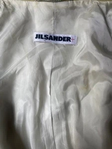 Vintage Jil Sander Sakko Blazer West Germany 80er Doppelreiher Beige Damen - Bild 1 von 7