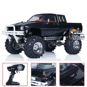 HG 1/10 RC Pickup Model 4*4 Rally Car Series Car Racing Crawler 2.4G RTR Black - Picture 1 of 12