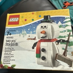 LEGO 40093  New in Box - Seasonal Snowman Christmas Retired - 4 in