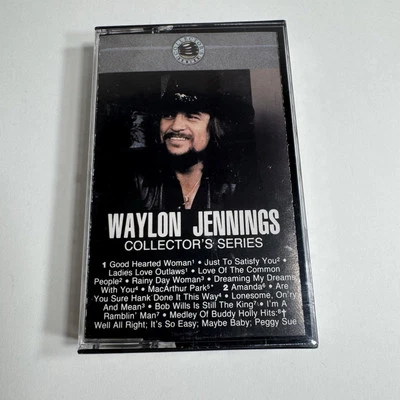 Waylon Jennings Collectors Series Cassette Tape 1985 New Sealed - Image 1 of 4