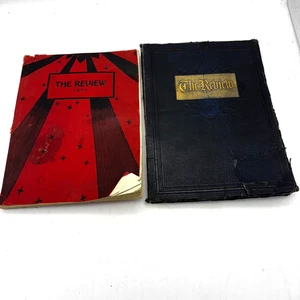 Lotto Annuari Antichi Liceo Coraopolis La Revisione 1929 e 1930 Pennsylvania - Foto 1 di 5