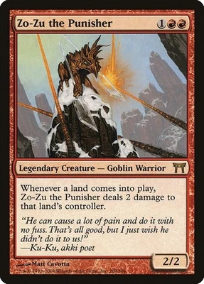 Champions of Kamigawa  MTG  1  Zo-Zu the Punisher   Magic - Image 1 of 2