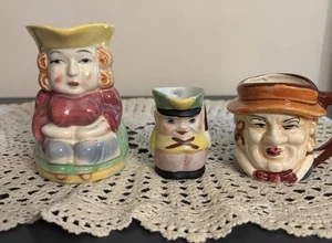 3er Set Vintage Toby Tassen/Figurentassen - Bild 1 von 12