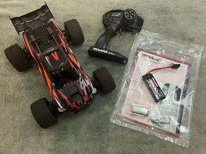 Traxxas Orange Mini XRT VXL 3S GTR Long Shock Upgrade Aluminum Battery Strap RTR - Picture 1 of 7