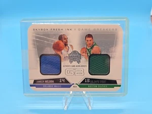 2004-05 SkyBox Fresh Ink Game Breakers Jerseys #15 Delonte West/Nelson 101/199 - Picture 1 of 10