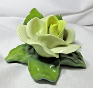 Kaiser Vintage Porzellan gelb rose grün Blätter Deutschland 2,5" x 2,25" EUC - Bild 1 von 6