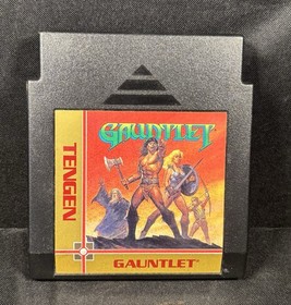 Gauntlet (Nintendo NES, TENGEN, 1987) Game Tested And Working Great!
