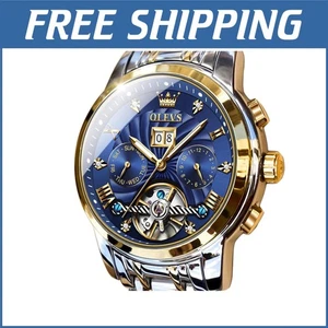 Luxury Skeleton Automatic Watch for Men - 41mm, Multi-Calendar & Waterproof - Picture 1 of 11