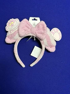 2025 Disney Parks Alice in Wonderland Cheshire Cat Plush Ears Headband NEW HTF - Picture 1 of 11