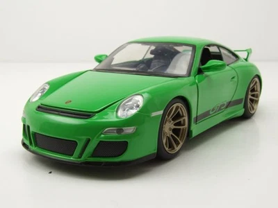 Porsche 911 (997) GT3 2007 Verde Modellino Fast & Furious 1:24 Jada Toys - Immagine 1 di 4
