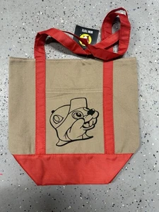 Buc-ee’s Mini Tote Bag New 13x10 Market Bag Small Reusable Red - Picture 1 of 6