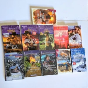 11 Harlequin Mystery Romantic Suspense Love Inspired Inspirational Set Small  - Imagen 1 de 7