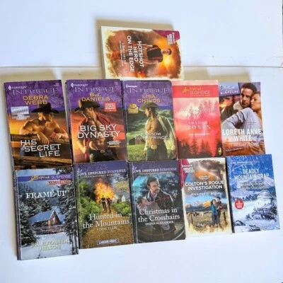 11 Harlequin Mystery Romantic Suspense Love Inspired Inspirational Set Small  - Image 1 of 4