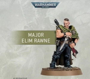 Warhammer 40K Gaunts Ghosts Major Elim Rawne