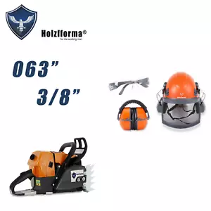 G660 Gasoline Chainsaw Power Head WT Clear Goggles Hard Hat Hearing Protectors - Picture 1 of 1