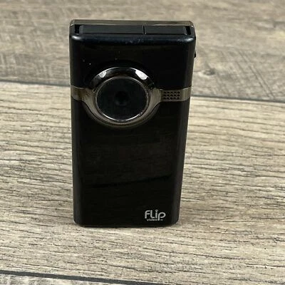 Flip Video MinoHD F460B Black Camcorder Untested Please See Picture/Description - Image 1 of 4