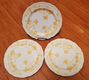 De Colección Royal Staffordshire Windsong Platos de Cena Amarillos 10 3/8" Lote de 3 **VER DES - Imagen 1 de 10